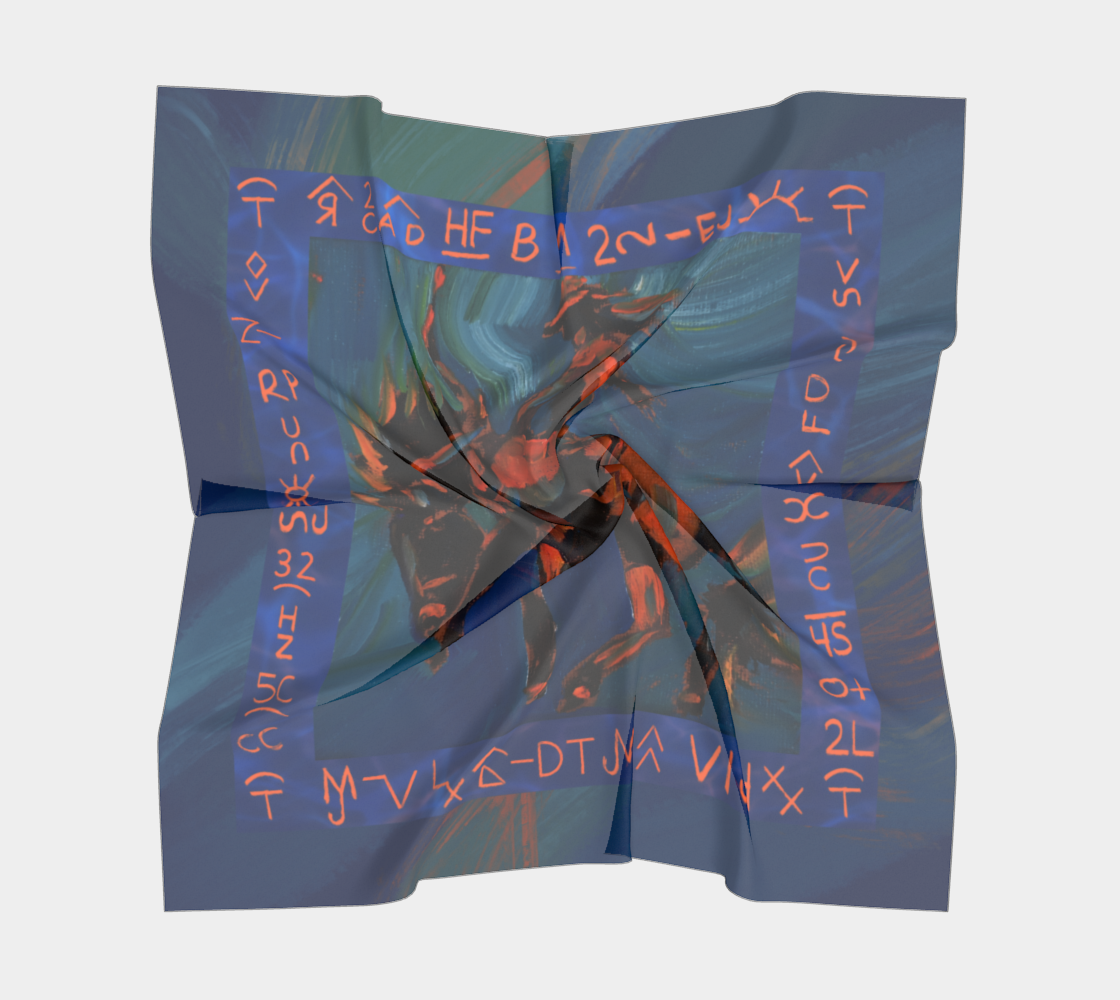 Blue Swirl Cowgirl Bronc