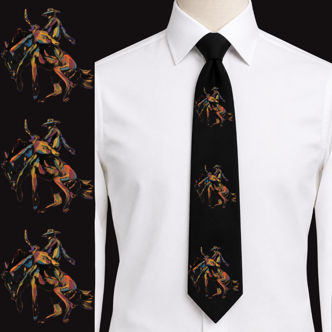 Bronc Series Black Ties