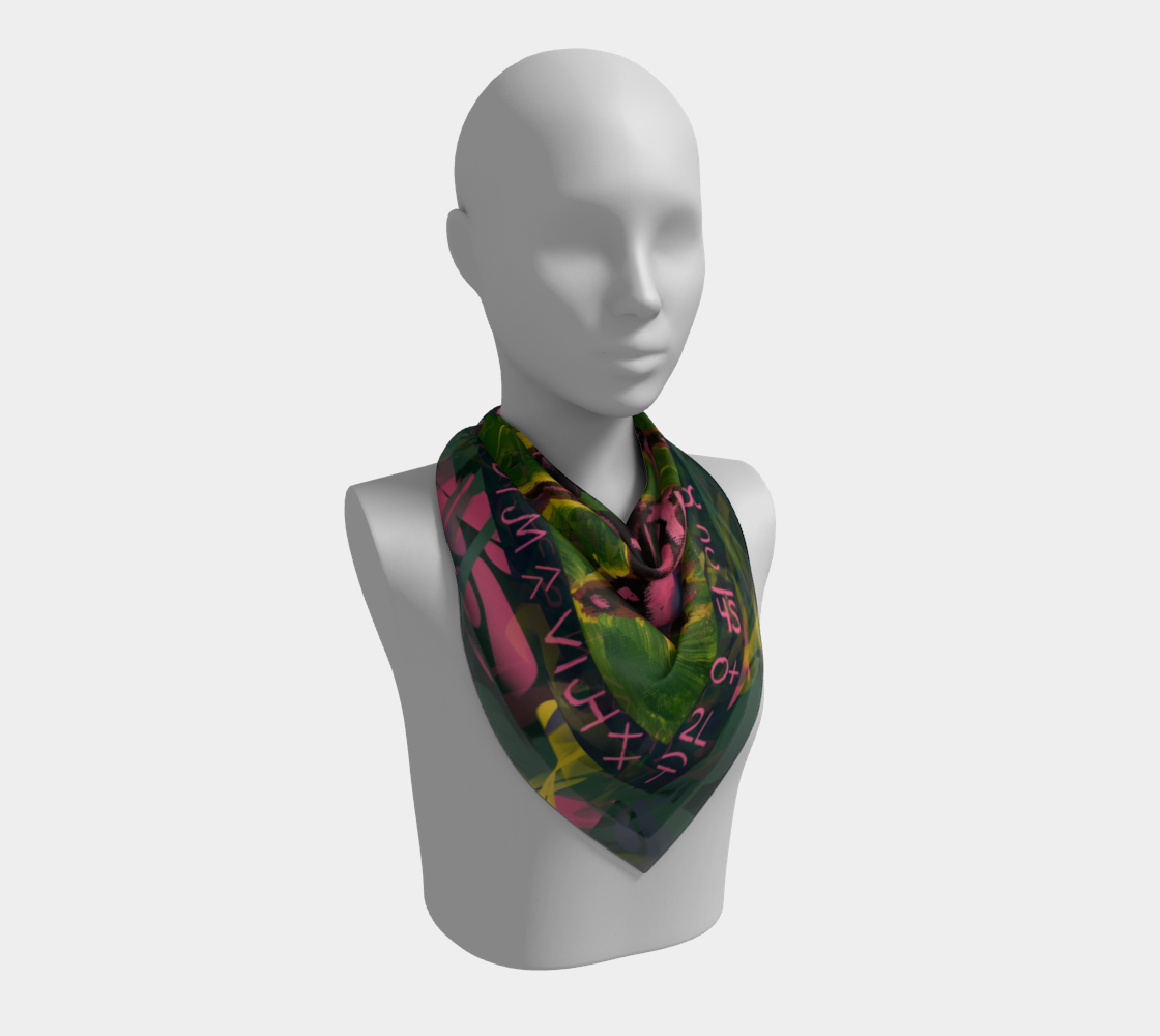 Electric Pink and Green Cowgirl Bronc