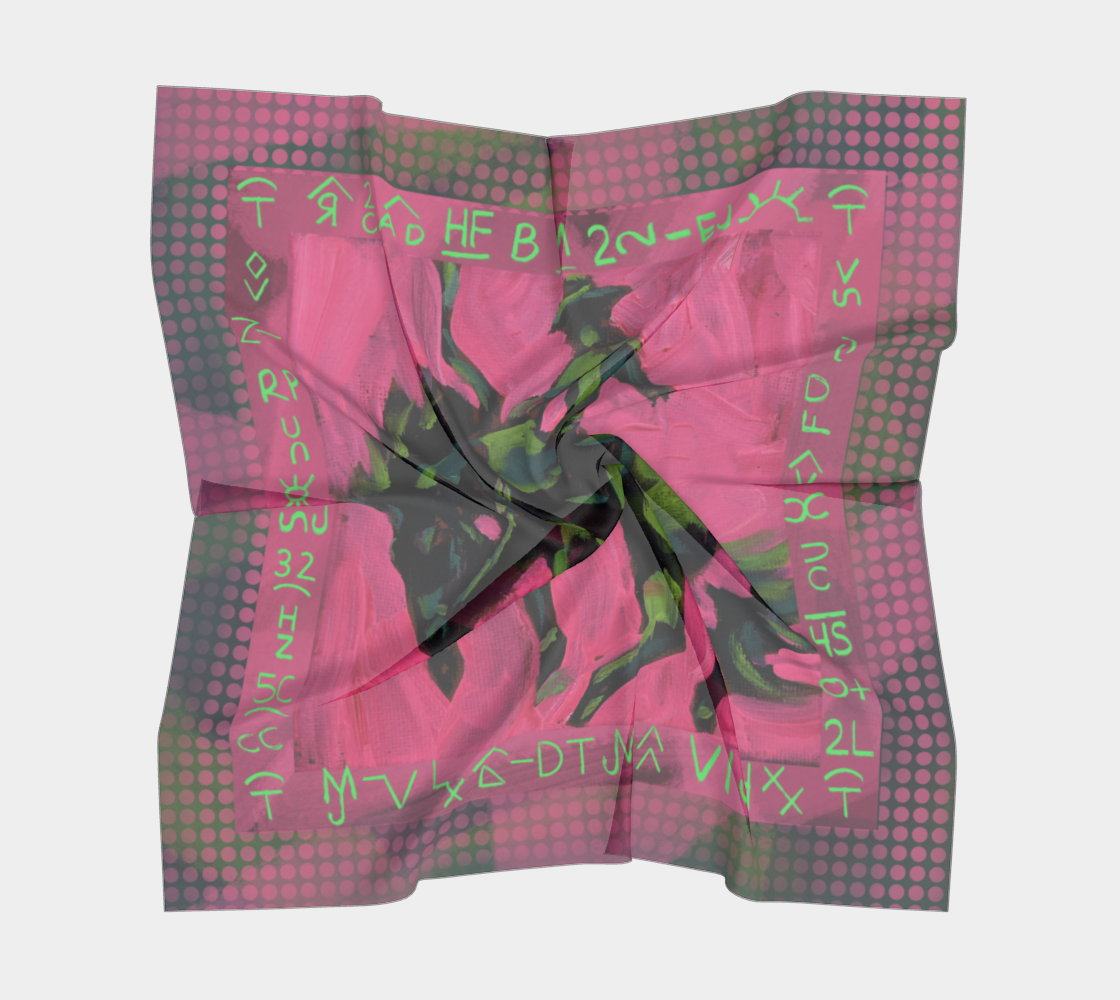 Pink and Green Cowboy Bronc