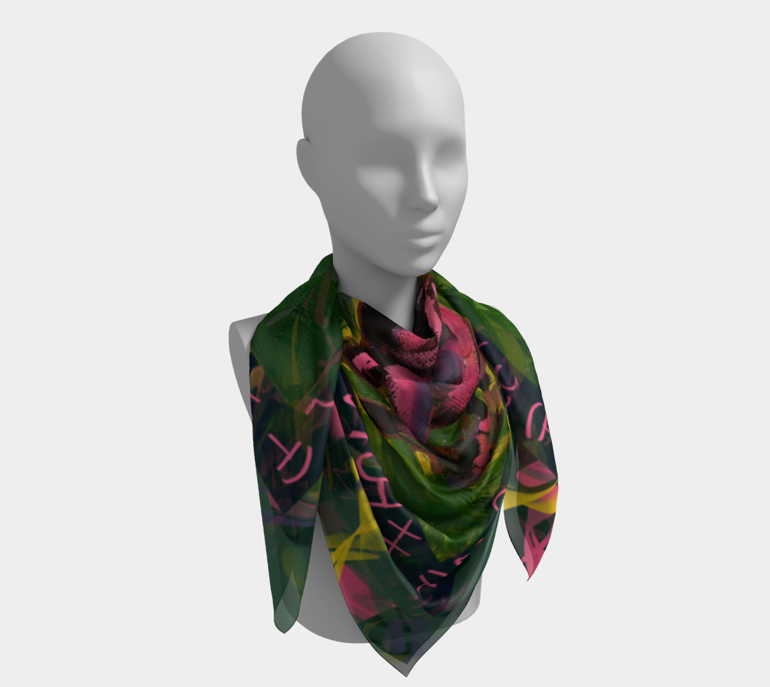 Electric Pink and Green Cowgirl Bronc