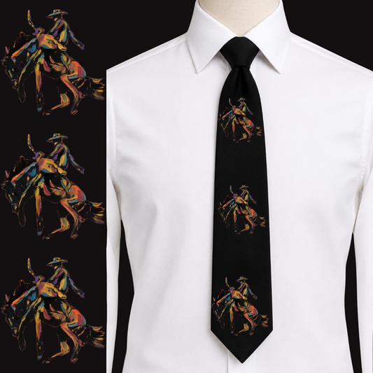 Bronc Series Black Ties