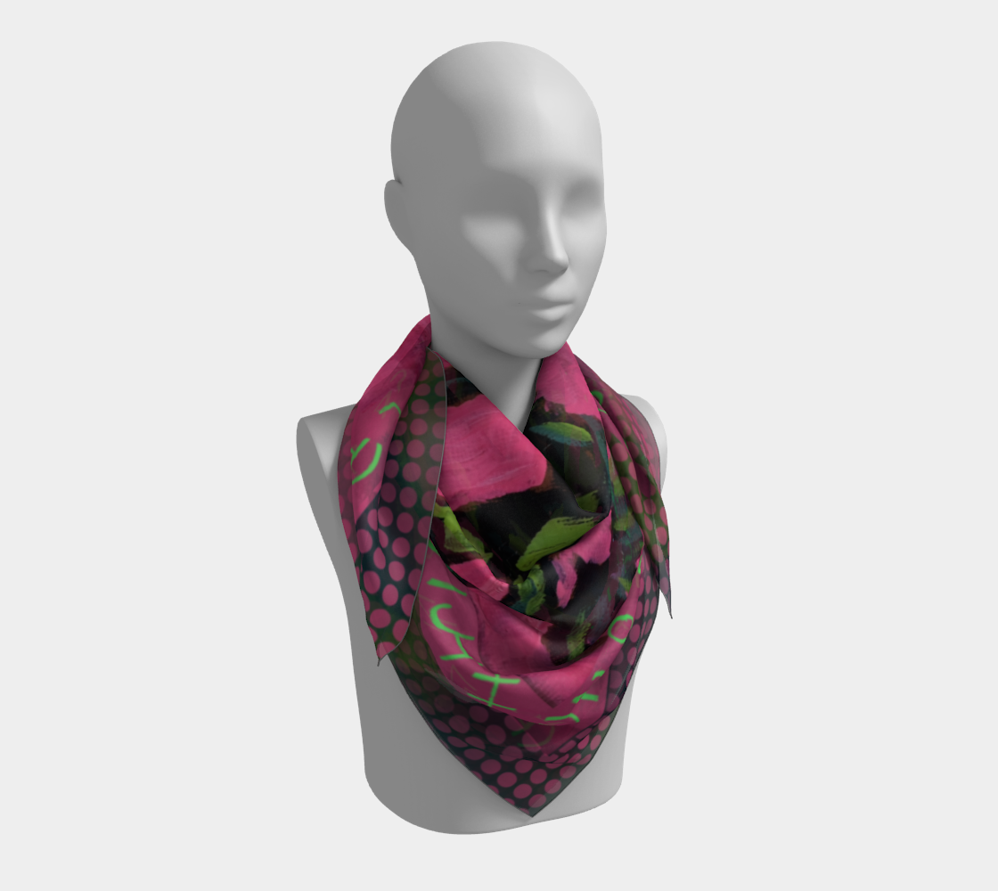 Pink and Green Cowboy Bronc