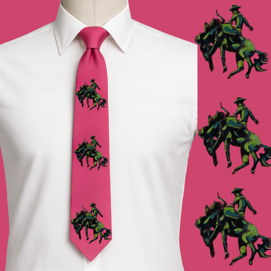 Bronc Series Pink Ties
