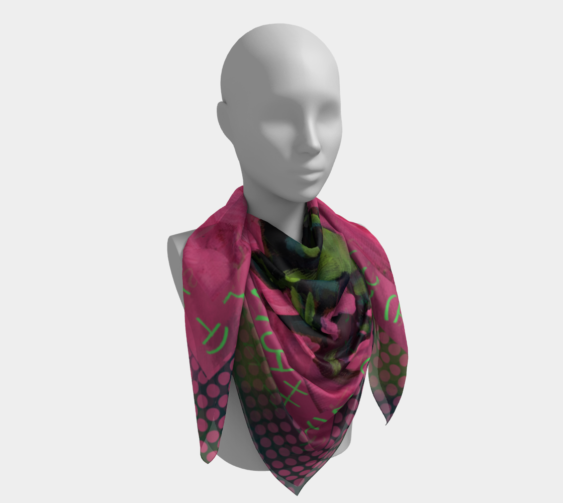 Pink and Green Cowboy Bronc